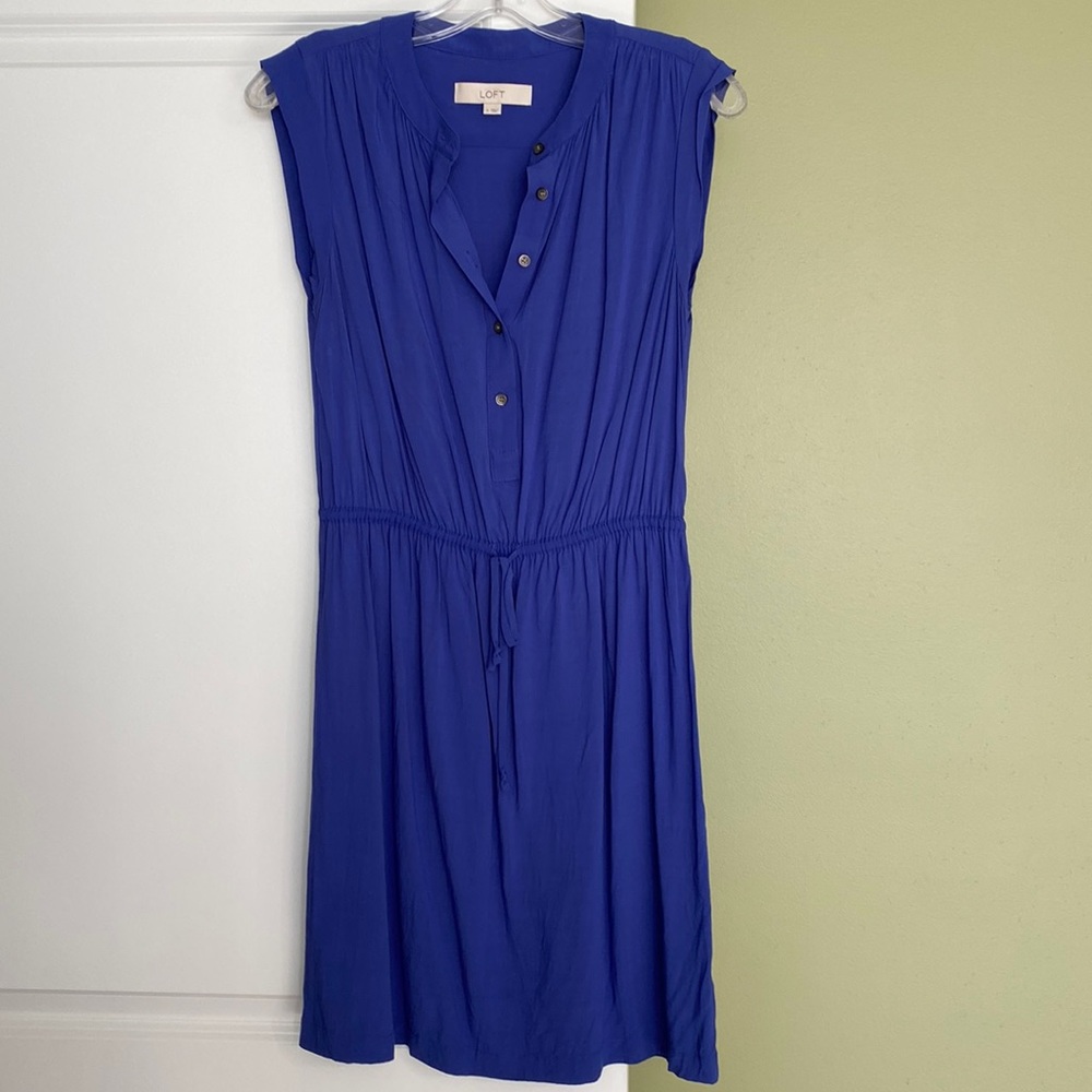 LOFT Royal Blue Dress